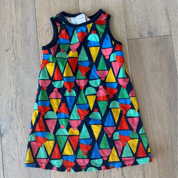 Hanna Andersson Girls Ice Cream Dress Size 4 - Picture 1 of 2